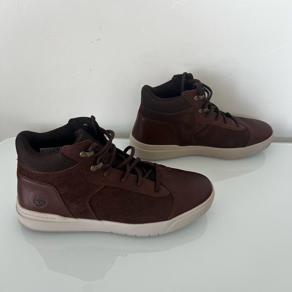 Timberland Seneca Bay Sneaker Boot Men's Size 12 Brown - Picture 7 of 10